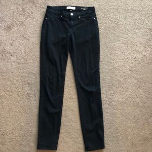 Skinny ankle black Henry & Belle jeans, size 27